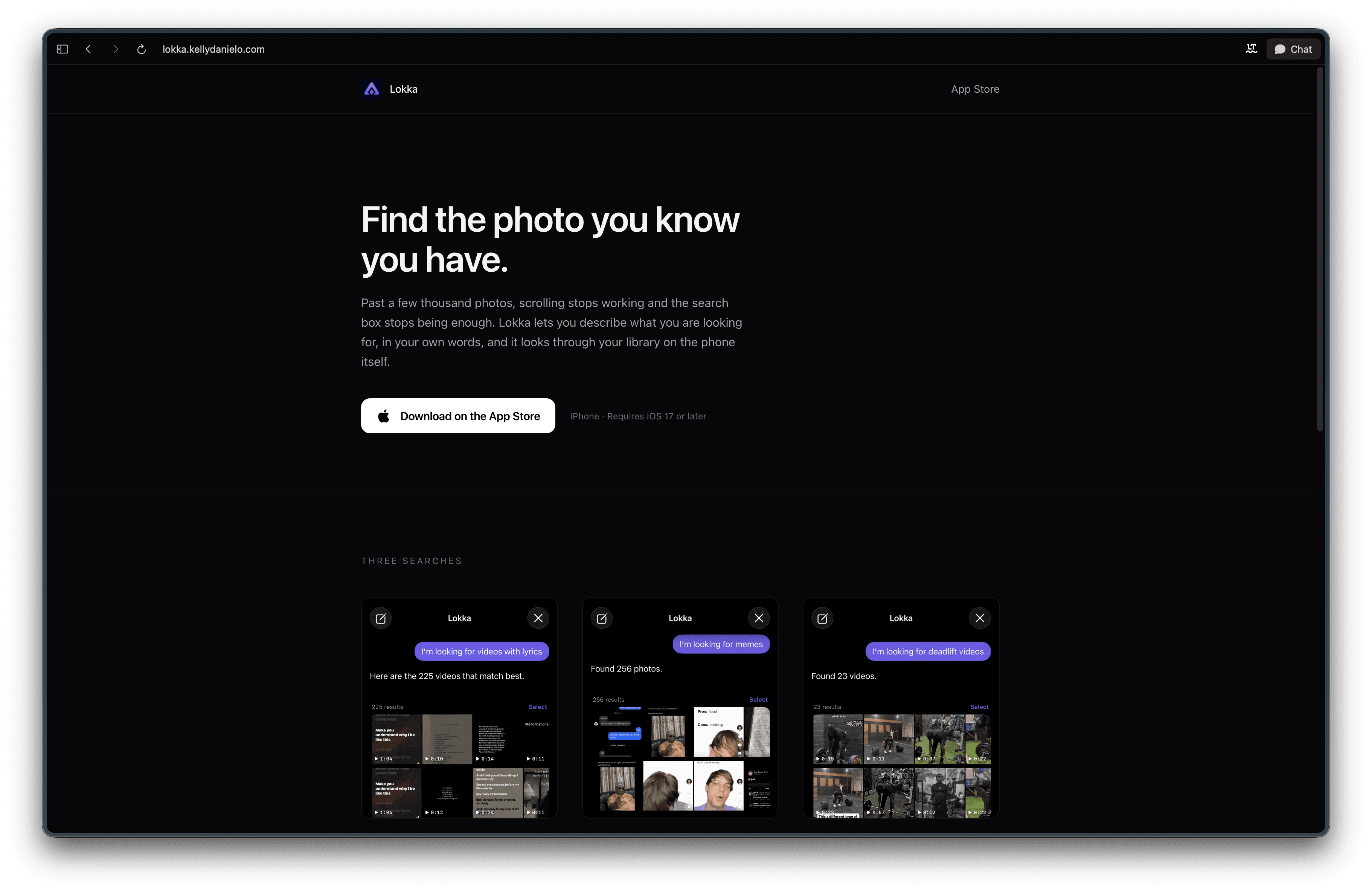Lokka screenshot